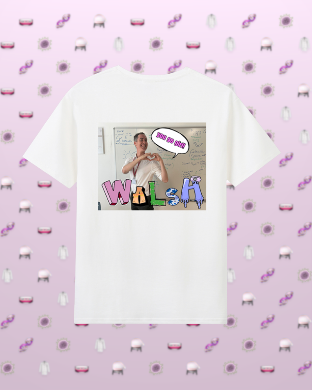Mr. Walsh tee back