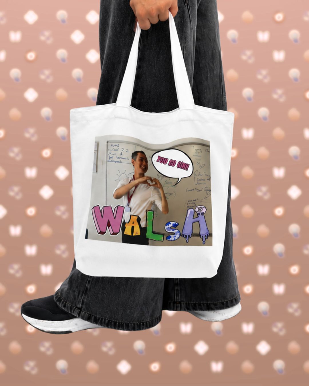 Mr. Walsh tote back